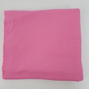 Solid Pink Soft Flannel Fabric 3 Yards 108"x44"
